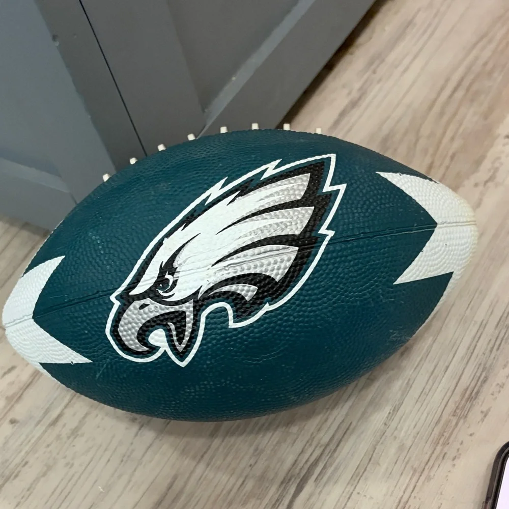 Teal  Philadelphia Eagles Small Football - Picture 2 of 6